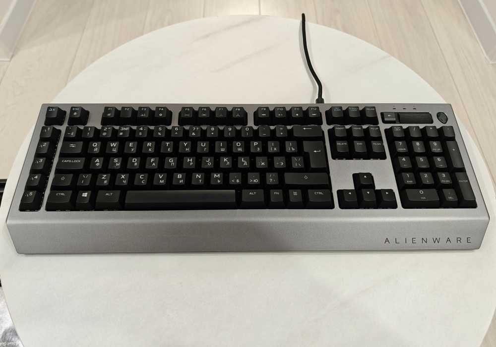 Игровая Механическая Клавиатура Dell Alienware Pro AW768 USB Кириллица