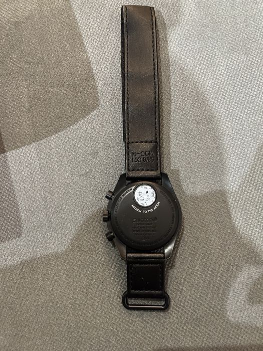 Relógio swatch x omega mission to the moon moonphase