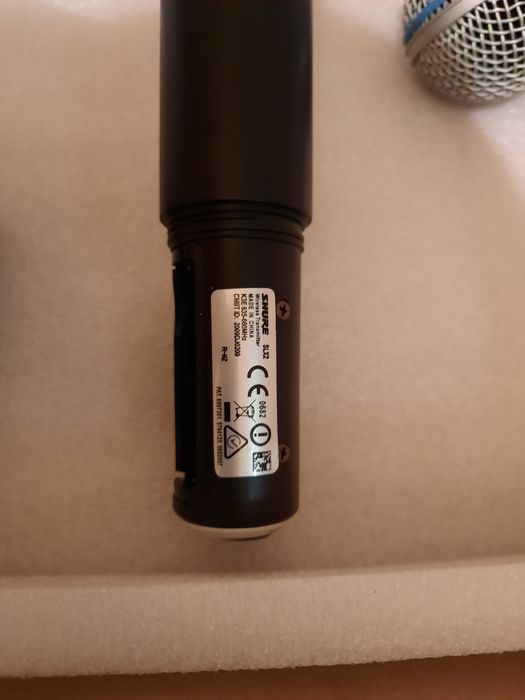 Бездротовий радіомікрофон SHURE Beta SM58a