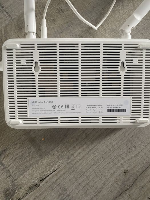 Router xiaomi mi ax1800