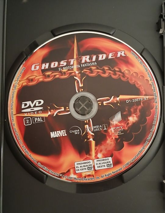 DVD Ghost Rider com Nicolas Cage