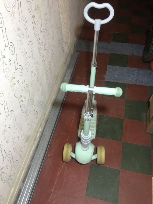 Дитячий триколісний самокат Scooter Smart5в1