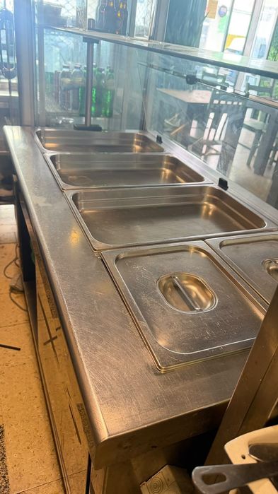 Buffet Banho Maria elétrico com estufa