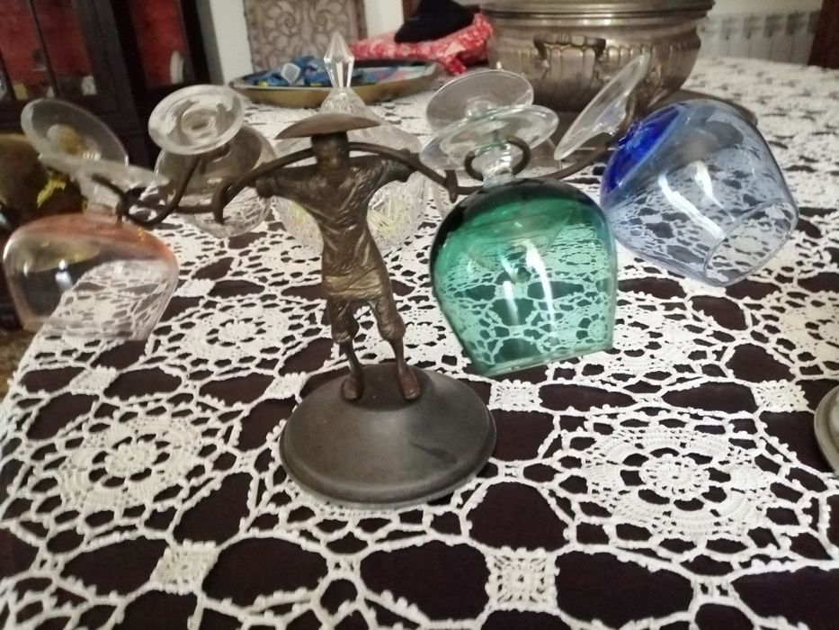 Suporte de cálices em cobre