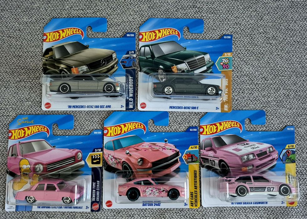 Hot wheels 5 машинок