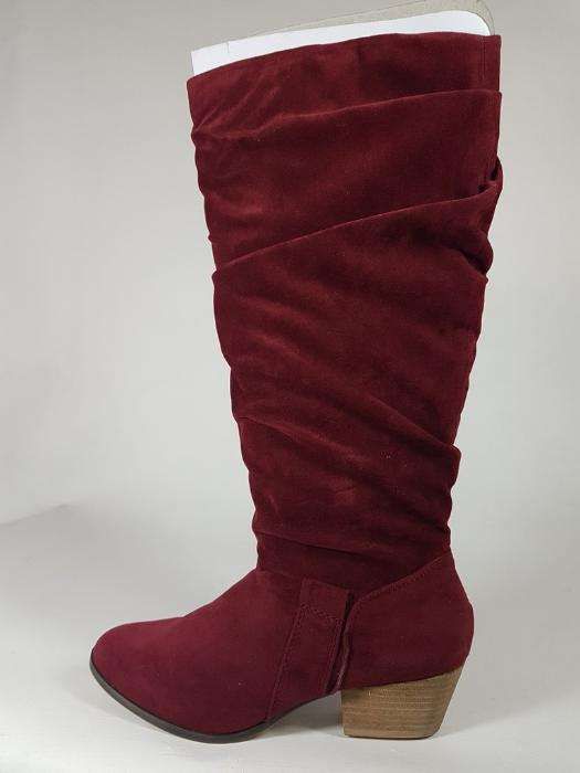 EVEN &ODD kozaki damskie eko skóra zamszowa 40