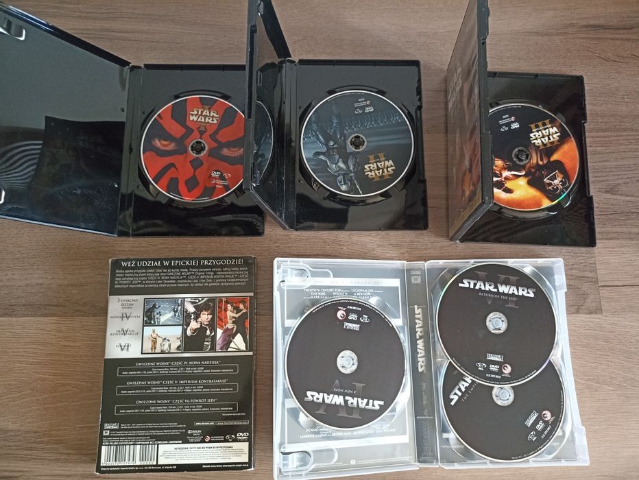 Płyty DVD Star Wars