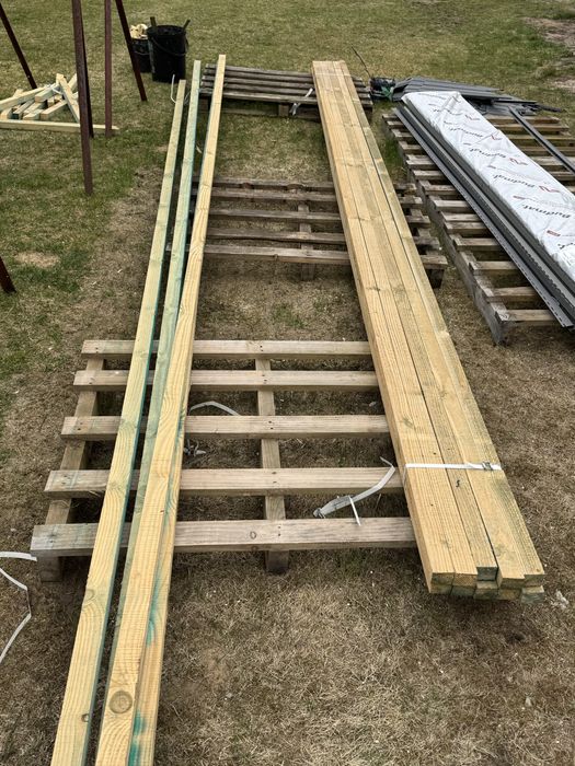 Łaty 4x6 cm dł. 5 metrow