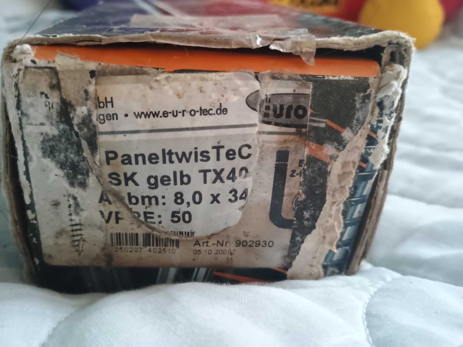 Конструкційний шуруп Eurotec 8x340 TX40 (50шт)