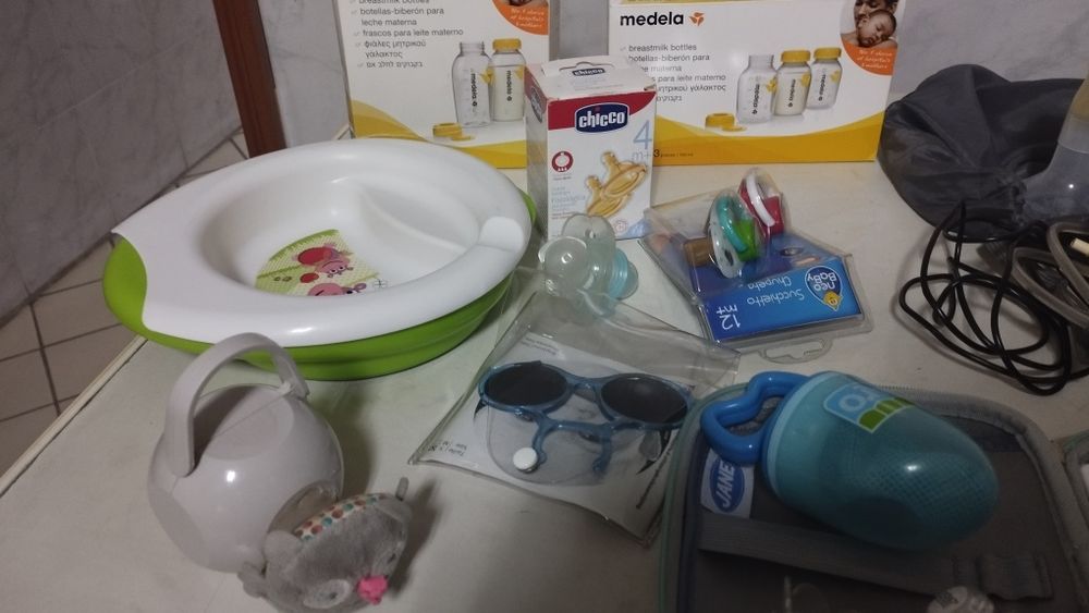 Artigos para bebê, bomba elétrica tirar . Baixa de preço leite