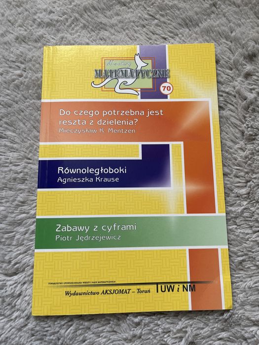 Książka z ćwiczeniami do kangura matematycznego