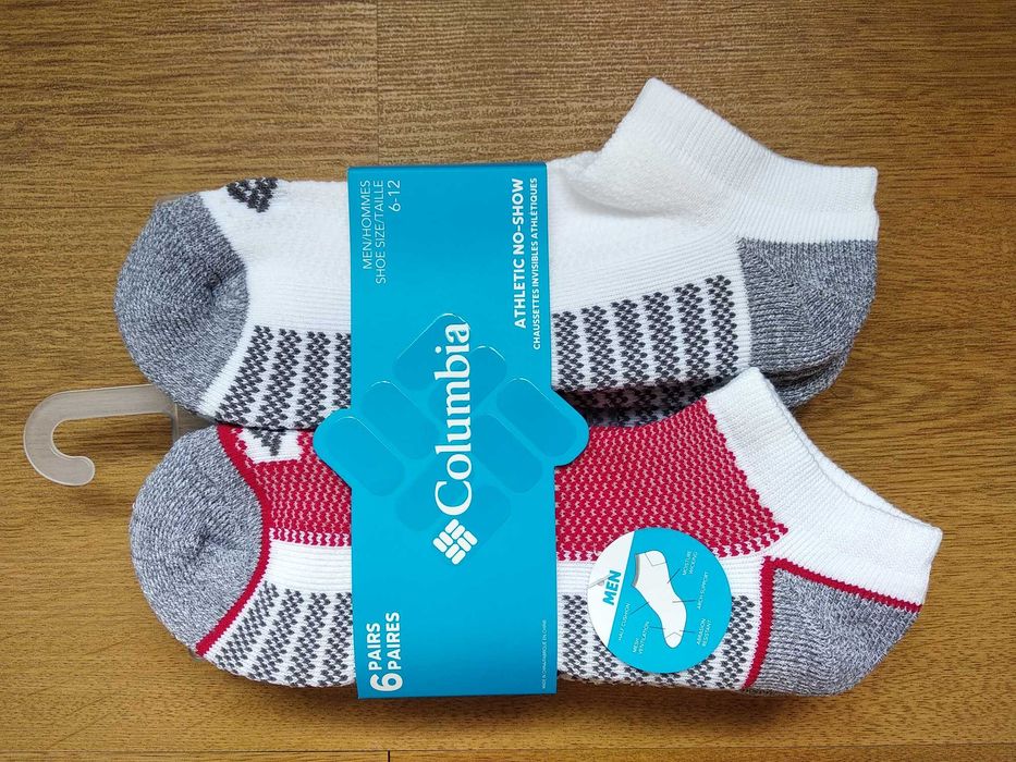 Шкарпетки Columbia. 6 пар в упаковці. Оригінал