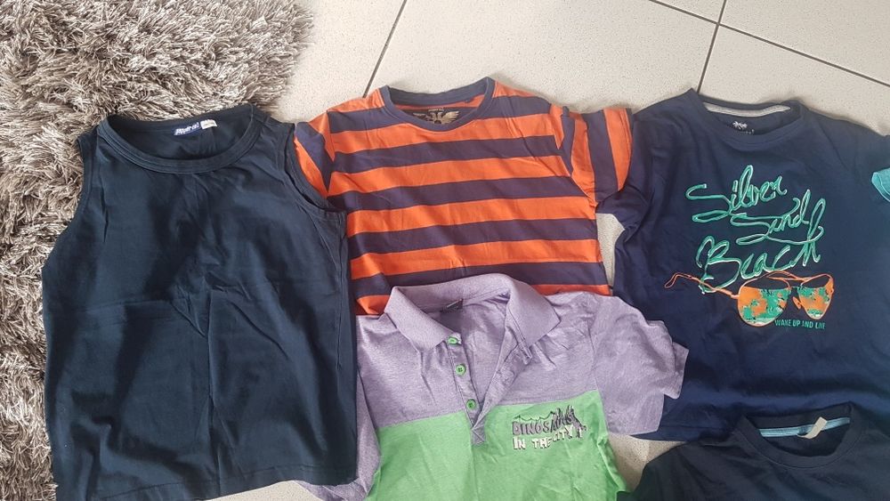 Zestaw ubrań 9 szt 146/152 coccodrillo,h&m,51015