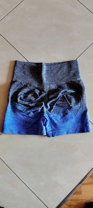 Legginsy kolarki push up kolor ombre M