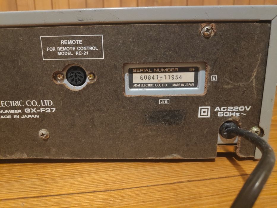 Дека Akai gx f37