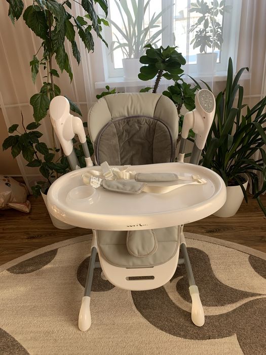 Годувальний столик+гойдалка 3 в 1 Carello Cascata