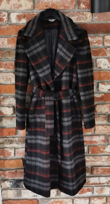 Liu Jo Płaszcz Damski w kratkę L