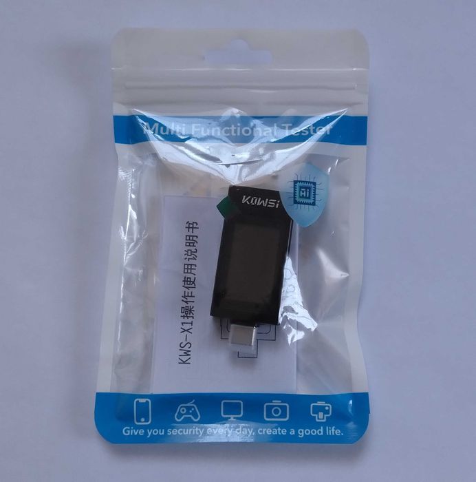 KWS X1 Miernik Tester Woltomierz Amperomierz DC 4-30V 0-12A HD IPS