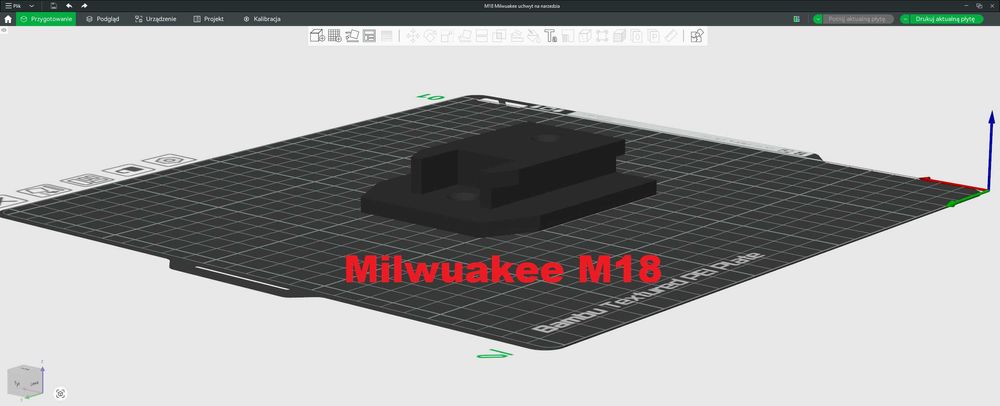 Uchwyty na narzędzia Ryobi Makita Parkside Bosch Milwuakee Dewalt