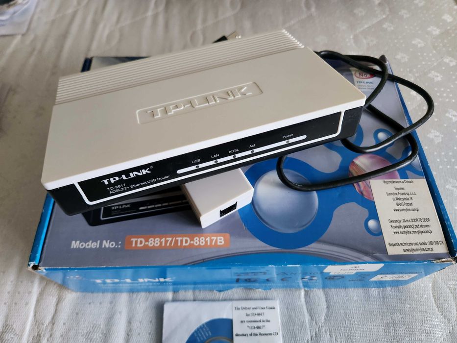 Router TP-Link TD-8817  #Sprawdź