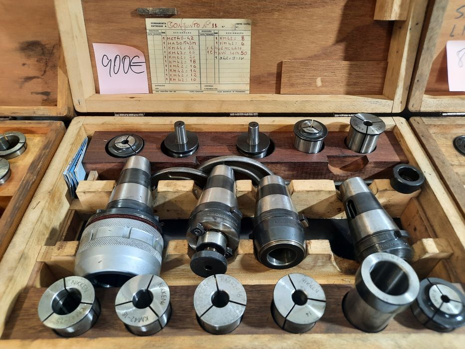 Conjunto de cones pinças de marca Nikken  fresadora