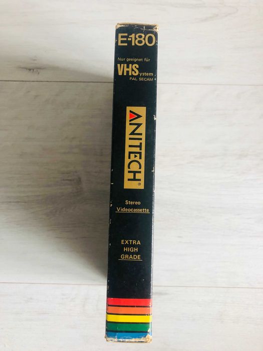 Kaseta video VHS ANITECH 180 min PRL