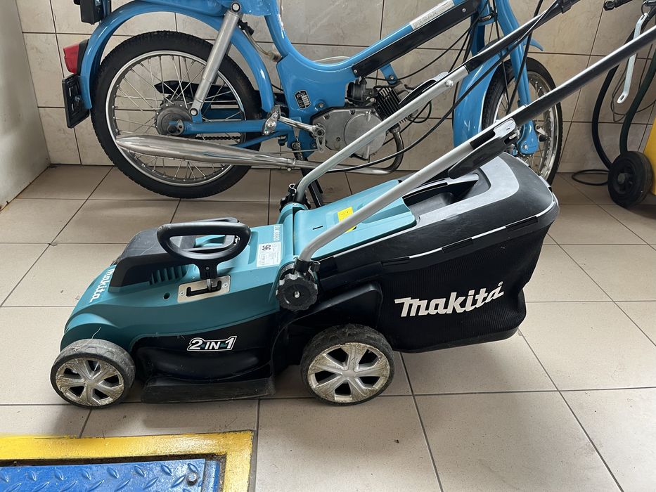 Kosiarka elektryczna Makita – sprawna, gotowa do pracy