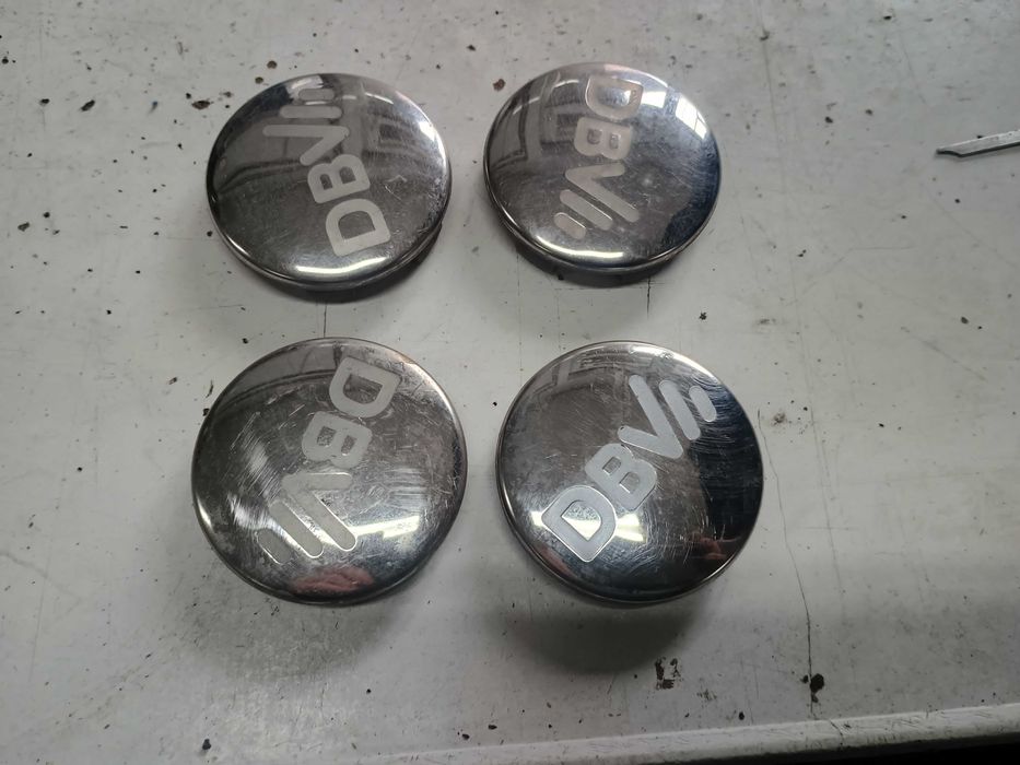 Kołpaczki dekielki felg DBV 60 mm komplet 4 sztuki