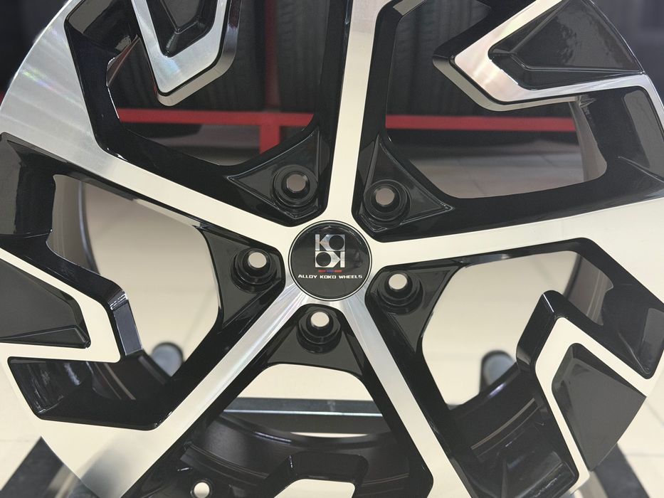 Литі диски Kia 1928 R18 5x114.3 Black Machined Face