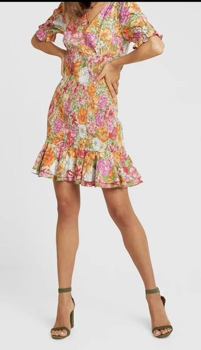 Sukienka kwiaty j. Laurella 36 Nelly