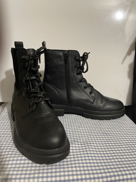 Черевики дівчачі/жіночі Graseland чорні 36р.весна/осінь