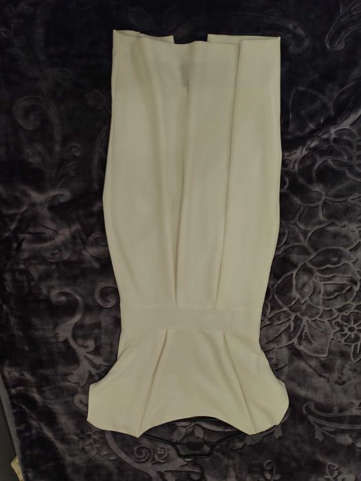 Sukienka koktailowa biała M