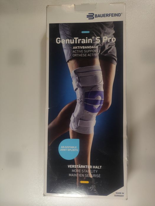Aktywny stabilizator, orteza kolana BAUERFEIND GenuTrain® S Pro