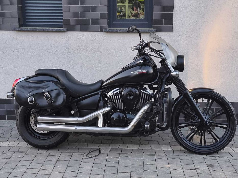 Kawasaki VN 900 Custom Vulcan Wydech FALCON Bandyta Sakwy Wtrysk 11 r