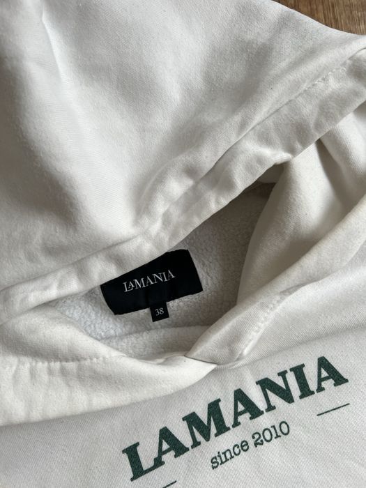 Dres biały komplet dresowy S M La Mania