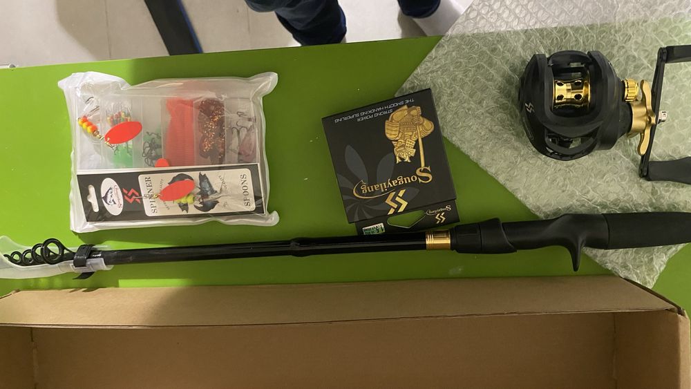 Kit de pesca.