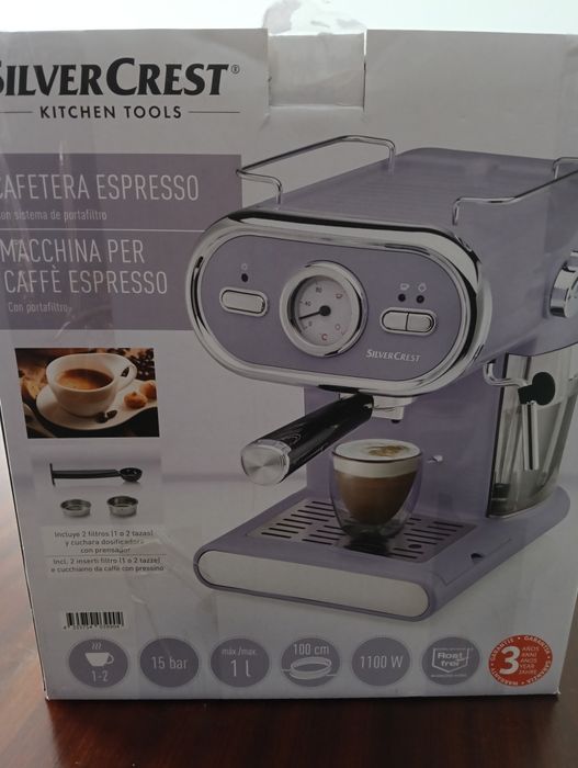 Máquina de café silvercrest