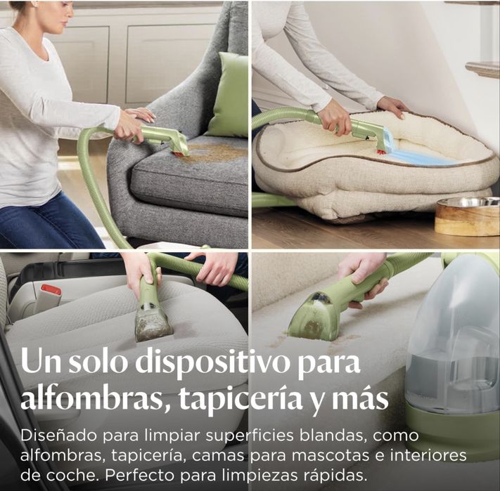 BISSELL Little Green Aspirador de água tapeçaria 340 W 4098N