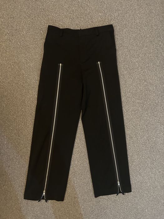 Штани oedema з зіпками type rick owens balenciaga
