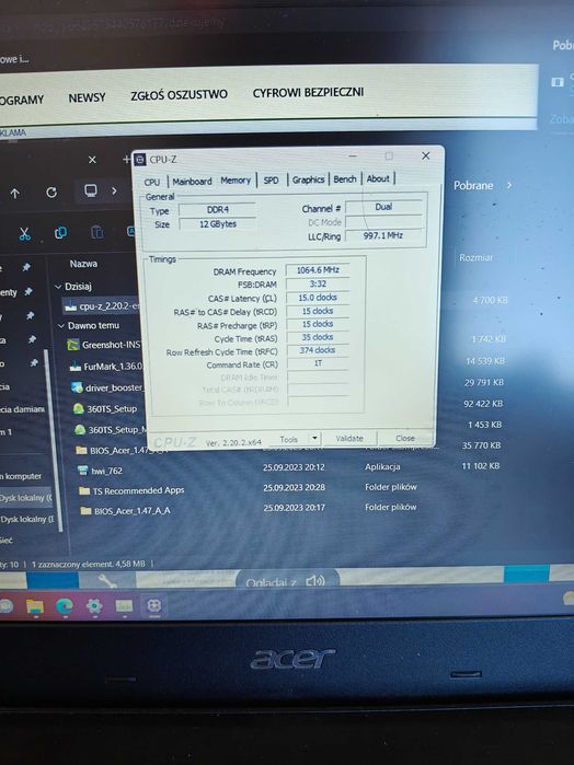 Laptop Acer Aspire E5-475G - 12GB RAM