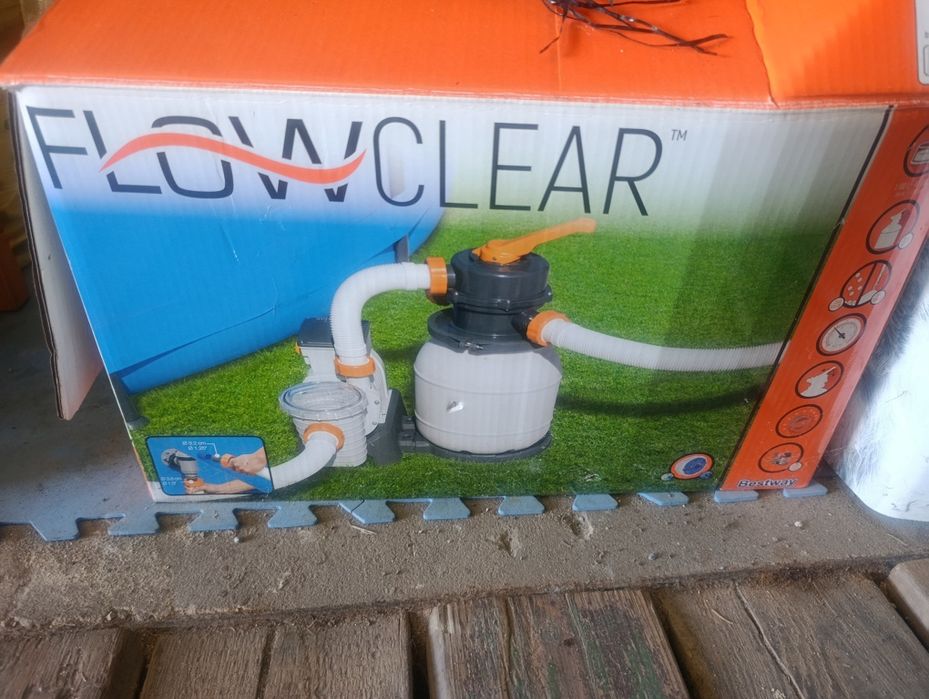 Basen plus pompa piaskowa