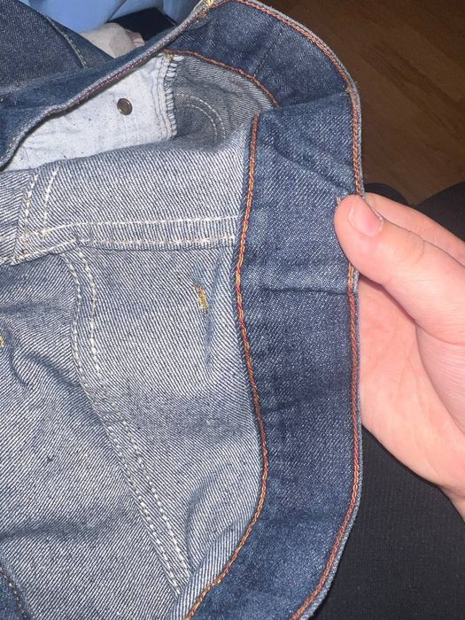 Джинсы EVISU casual skinhead