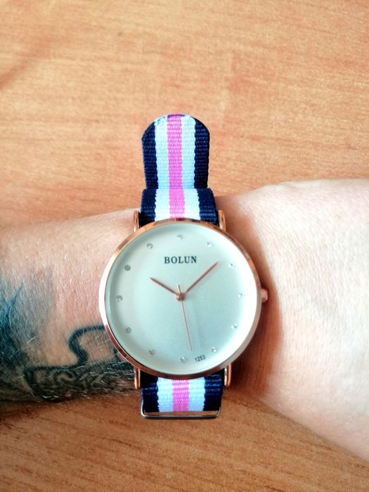 NOWY zegarek duża tarcza