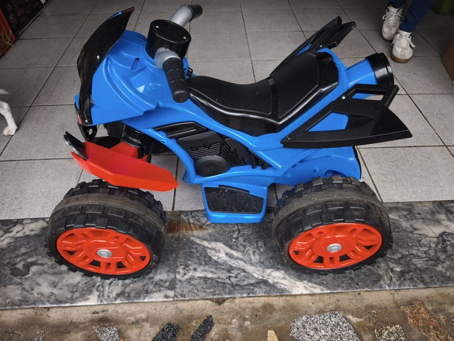 Moto 4 Elétrica, 12V Azul