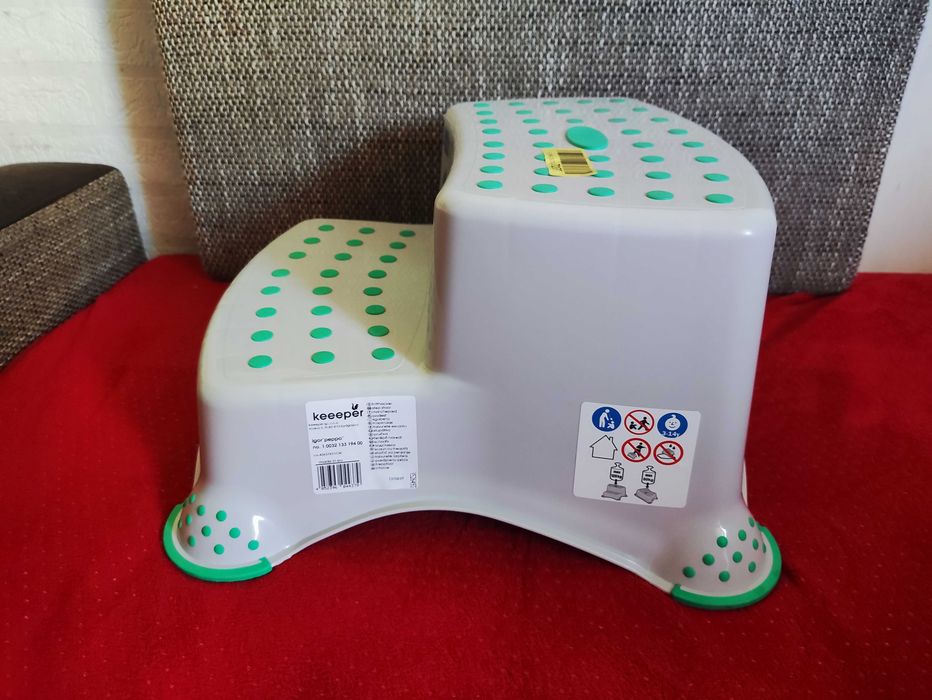 Podest dla Dziecka Dzieci dwustopniowy stołek taboret Świnka Peppa Pig