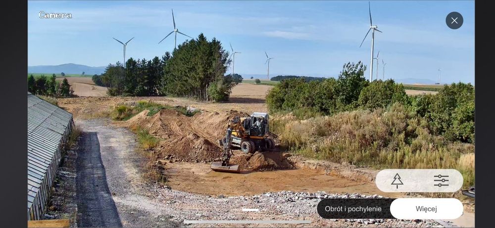 Usługi Manitou oraz koparki