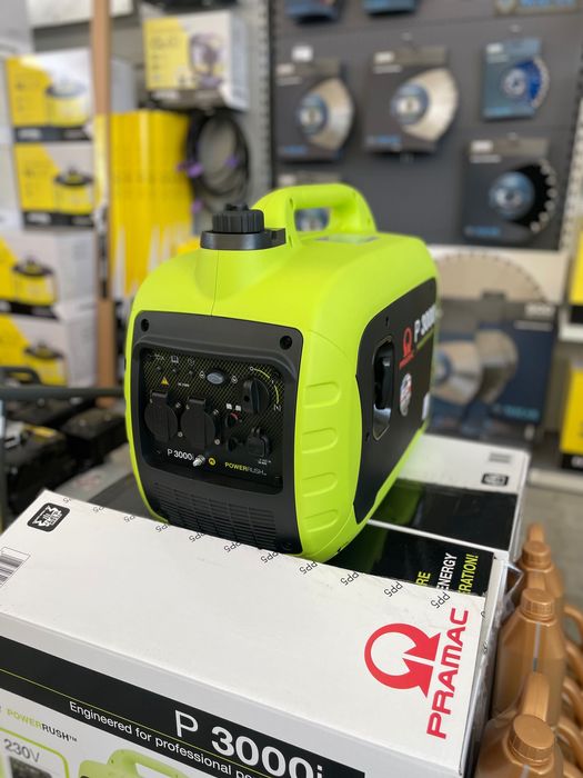 Agregat prądotwórczy PRAMAC P3000i INVERTER Nowy fv gwar. wyciszony
