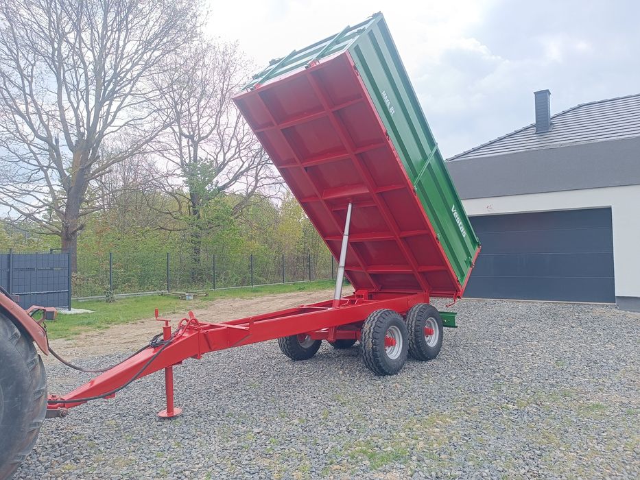 Przyczepa wywrotka, tandem 8ton, kiper