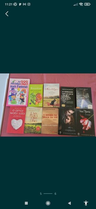 Livros  de leitura varios