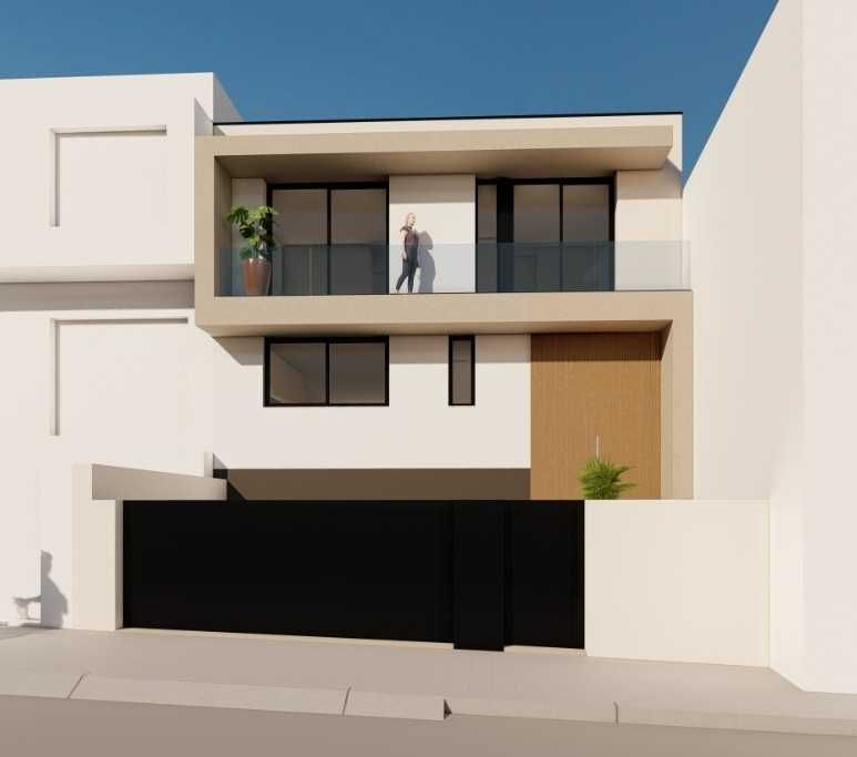 Projeto Aprovado p/ Moradia 352 m² | 3 Pisos + Elevador | Ermesinde
